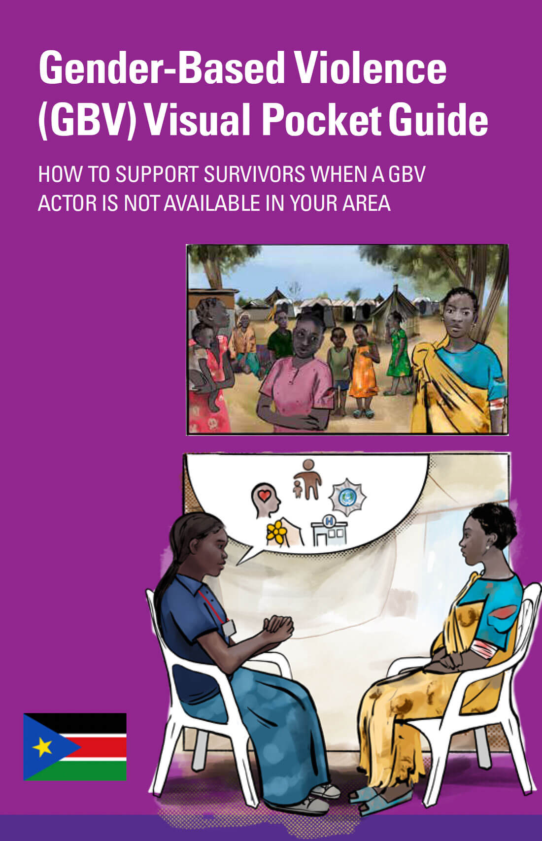 Cover of South Sudan Visual GBV Guide